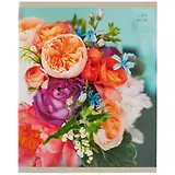 Тетрадь в клетку Unnika, "Цветочный день", 48 листов, в ассортименте