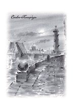 Пакет Медный всадник крафт 25*35см "Спуск на стрелке В.О" РР10-00103