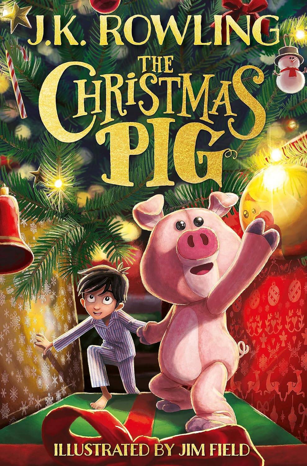 Обложка книги «The Christmas Pig (J.K. Rowling) Рождественский поросенок. (Дж. К. Роулинг) /Книги на английском языке»