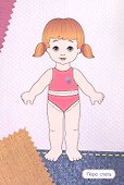 Маленькая модница (+наклейки) - 2
