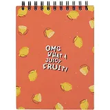 Скетчбук А5 45л "Fruits" 190г/м2, тв. обложка, спираль