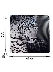 Картина 3D (40х40) с элементами из металла (232667)