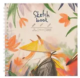 Скетчбук "Таинственный лис", 165*165, 50 листов 