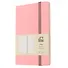 Записная книжка А6- 96л лин. "JOY BOOK. Персиковый пух" 7БЦ, иск.кожа, тонир.форзац, тонир.блок, скругл.углы, сшит.блок, ляссе, резинка, карман на задн.форзаце - 0
