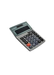 Калькулятор 12 разрядный настольный малый, металл.панель, к/к с подвесом, Comix