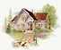 Набор для вышивания Алиса  Июльский домик 18х14см - 1