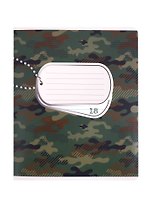 Тетрадь в линейку Academy Style, "Камуфляж", 18 листов, в ассортименте