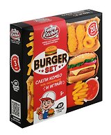 Игрушка для детей старше 5 лет. Набор модели «Slime Лаборатория» Funny Kitchen Burger set