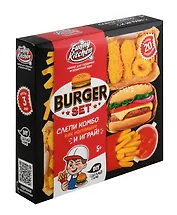 Игрушка для детей старше 5 лет. Набор модели «Slime Лаборатория» Funny Kitchen Burger set