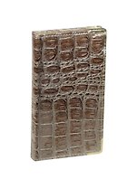 Планинг недат. 64л "Prestige. Croco" бежевый, карманный, иск.кожа, мет.уголки, поролон, тон.бумага, зол.торец, справ.мат-лы, ляссе, Listoff