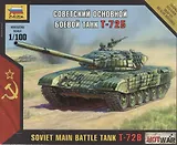 Сборная модель  Советский основной боевой танк  Т-72Б , 7400, ЗВЕЗДА