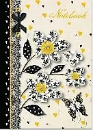 Записная книжка А6- 200л "NOTEBOOK" 29675, офсет, 7БЦ, поролон, глянц.лам., ляссе, вырубка, Феникс