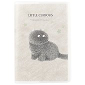 Записная книжка «Little curious» А7, 64 листа в линейку, в ассортименте - 0