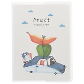 Записная книжка «Fruit car» А7, 64 листа в линейку, в ассортименте - 0