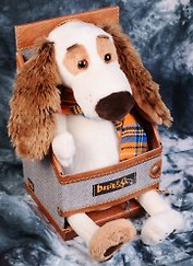 Игрушка мягкая Budi Basa, Бартоломей в шарфе 27см