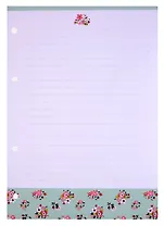 Сменный блок для тетрадей "Le petit", линейка, 50 листов