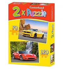 Пазл В-021024 Автомобили 70#135 (2шт.х32х23см) (коробка)