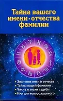 Тайна вашего имени, отчества, фамилии