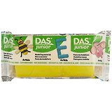Паста для моделирования DAS Junior, жёлтая, 100 грамм