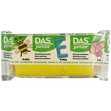 Паста для моделирования DAS Junior, жёлтая, 100 грамм