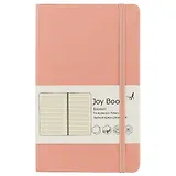Записная книжка Joy Book, твёрдая обложка, нежный коралловый, А5