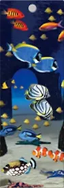 Закладка 3D Подводный мир (BKM13FISH) (Листопадова)