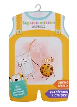 Термонаклейка для декорирования текстильных изделий детская Milk & Cookie, 14 х 14 см