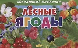 Лесные ягоды. Обучающие карточки