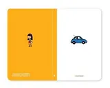 Карманный Ежедневник, с фигуркой Blue Beetle (D12-07) (Оранжевая корова)