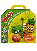 Набор для творчества, Пластилин пушистый PLUSH, набор Фрукты - 0