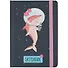 Скетчбук А5 80л " Акула в космосе" 70г/м2, кремовая бумага, тв. переплет, резинка - 0