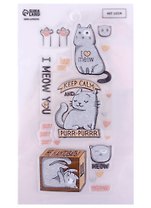 Наклейка для телефона "Котики"