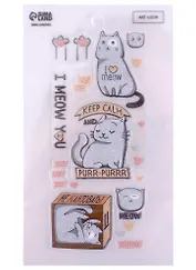 Наклейка для телефона "Котики"