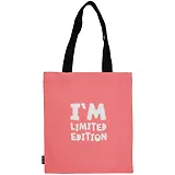Сумка-шоппер Im limited edition цветная, текстиль 40см.*32см.