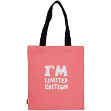 Сумка-шоппер Im limited edition цветная, текстиль 40см.*32см.