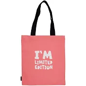 Сумка-шоппер Im limited edition цветная, текстиль 40см.*32см.