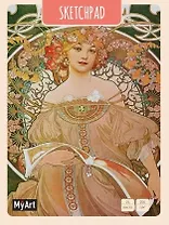 MyArt. Скетчпад. Мечтательность