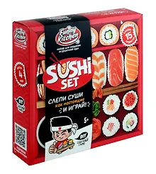 Набор модели «Slime Лаборатория» Funny Kitchen Sushi set