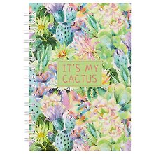 Тетрадь общая «Blooming cactus», 96 листов в клетку, А5 - Hai Bin