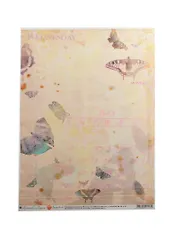 Дизайнерская декоративная бумага Эффект бабочки (мини) (01160)