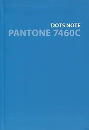 Записная книжка А6+ 80л тчк. "Pantone line. 1" интегр.переплет, мат.ламинация, выб.лак, пантон.печать