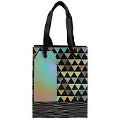 Пакет А6 14*11*6 Triangles Black нейтр., бум.мат.ламинат - 1