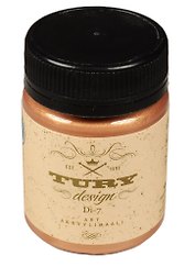 Краска акриловая TURY Design Di-7 Старая медь (45-9) (60г) (банка) (TURY Valo)
