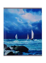 Тетрадь в клетку Unnika, "Морские дали", А4, 60 листов