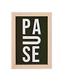 Фоторамка 10*15 "Pause" светлое дерево