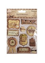 3D декоративные наклейки Винтаж (СР-40) (Рукоделие) (упаковка)