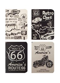 Записная книжка «Route» А6, 24 листа, сшивка, Languo, в ассортименте
