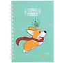 Тетрадь в клетку Hai Bin, Corgi power, 80 листов