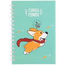 Тетрадь общая «Corgi power», 80 листов в клетку, А5 - Hai Bin