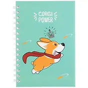 Тетрадь в клетку Hai Bin, Corgi power, 80 листов